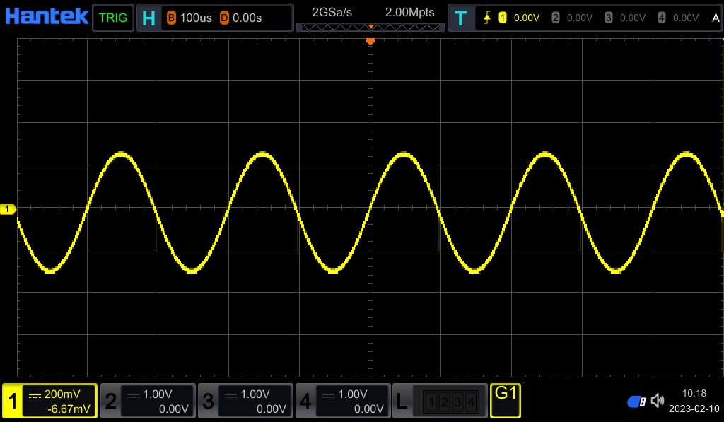 25MHz function/arbitrary waveform generator