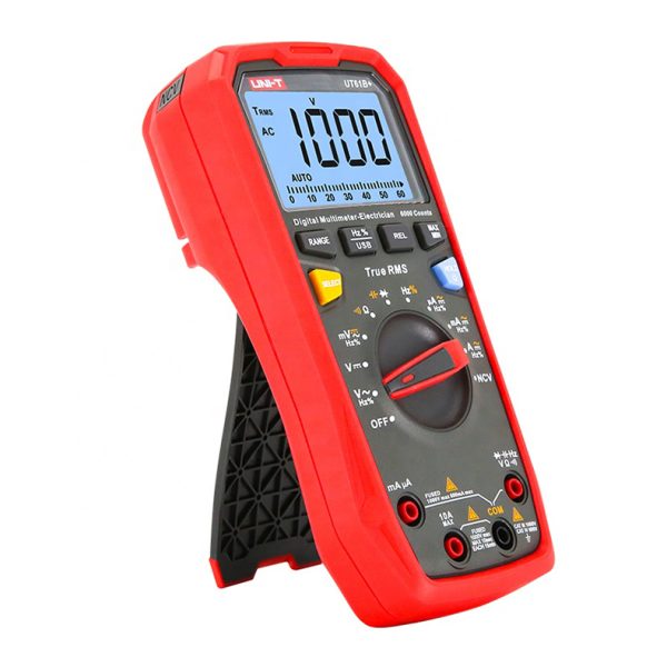 UNI-T 6000 Counts TRMS UT61B+ Smart Digital Multimeter Measure AC DC Voltage Current Resistance Capacitance Frequency - Image 3