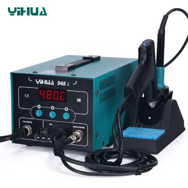 YIHUA 948 I Multi Function Adjustable Soldering/Desoldering BGA Rework Soldering Station - Image 3
