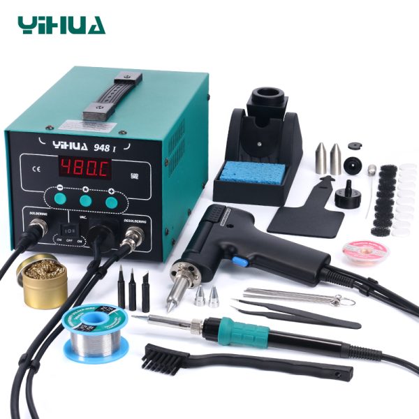 YIHUA 948 I Multi Function Adjustable Soldering/Desoldering BGA Rework Soldering Station - Image 2