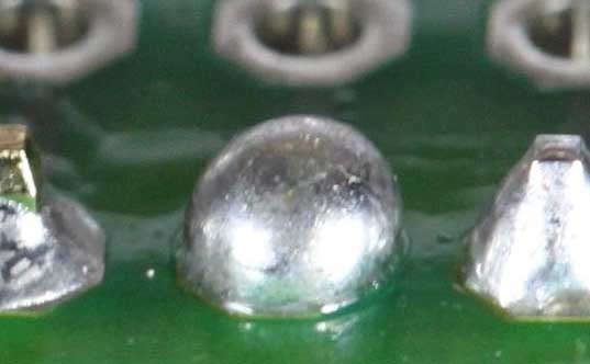 The dreaded cold solder joint