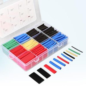Heat Shrink Tube 530pcs Multicoloured Pack Container