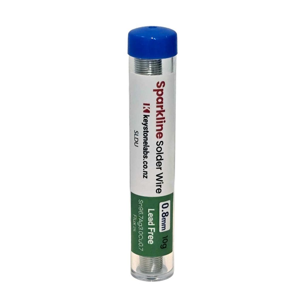 Solder Wire Unleaded DIY Tube 0.8mm 10g
