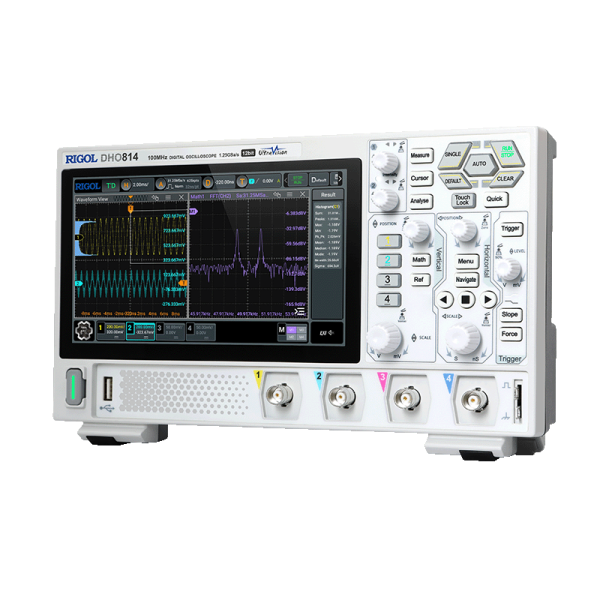 Rigol DHO804 4 Channel, 70MHz, 1.25GSa/a 12 Bit Digital Oscilloscope
