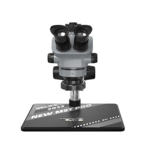 Relife RL-M5T Pro-B11 Trinocular Microscope - Grey/Black